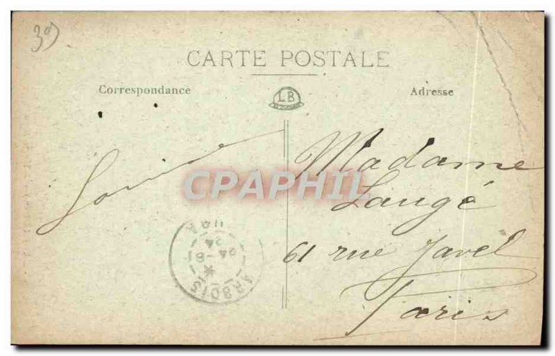 Old Postcard Arbois l & # 39hermitage