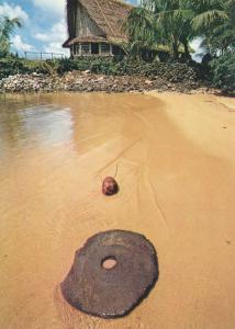 Stone Money and Men's House - Yap Islands, Micronesia