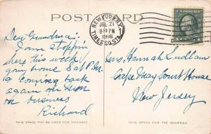 Marlborough Hotel, New York, N.Y., Early  Postcard, Used in 1916