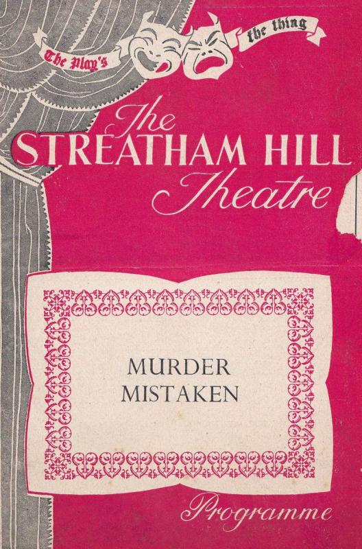 Murder Mistaken Hermione Baddeley Little House On The Prairie Theatre Programme