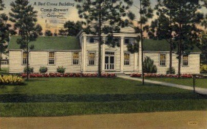 A Red Cross Building - Camp Stewart, Georgia GA