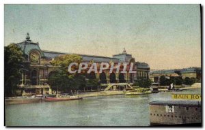 Old Postcard The Paris Gare D & # 39Orsay