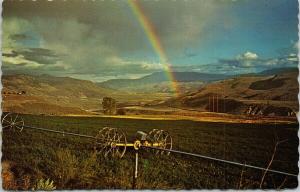 Rainbow Valley near Williams Lake BC UNUSED Vintage Postcard D97