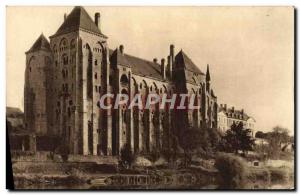 Old Postcard L & # 39Abbaye Saints Peter De Solesmes North East View