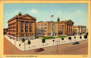 Postcard SCHOOL SCENE Baltimore Maryland MD AM6214