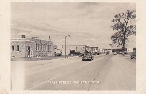 Minnesota Big Fork Main Street Real Photo