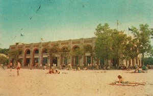 Chesterton, Indiana - Pavilion & Bath House Indiana Dunes State Park - c1950