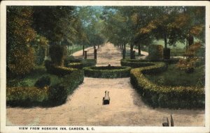 Camden South Carolina SC View from Hobkirk Inn Vintage Postcard