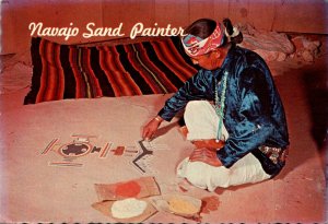 New Mexico Najo Indian Sand Painter