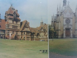 Vintage Postcard Farnborough Hill Convent & St Michaels Abbey 