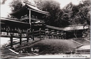 Japan Main Shrine of Kasuga Jinsha Nara Vintage Postcard C190