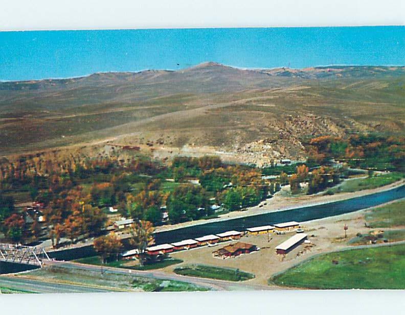 Pre-1980 LONG'S CABINS AND MOTEL Gunnison Colorado CO c3996