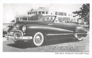 1948 Buick Roadmaster Convertible Coupe Auto, Car Unused 