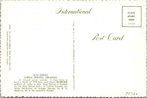 2~4X6 Postcards Eureka Spring AR Arkansas BLUE SPRING & CRESCENT SPRING~Pavilion