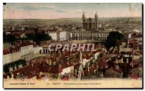 Old Postcard Nancy Vue Generale jack from Saint Epvre