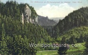 Der Falkenstein im Dietharzergrund bei Oberhof Thur Wald Germany 1929 