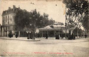 CPA PERPIGNAN Pont metallique et Palmarium (375960)