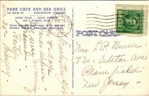 Linen Postcard Park Cafe and Sea Grill in Burlington, Vermont~135287