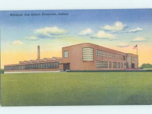 Pre-Chrome SCHOOL SCENE Evansville Indiana IN AH0116