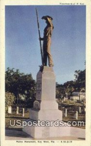 Maine Monument - Key West, Florida FL