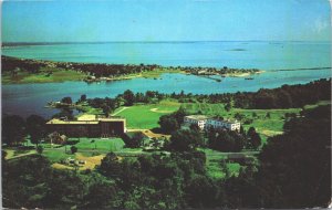 USA St Francis College Biddeford Minnesota Chrome Postcard 05.42