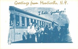 Greetings from Monticello, New York Postcard