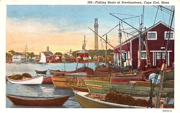 Fishing Boats in Provincetown, Massachusetts