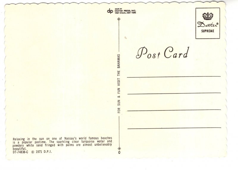 Nassau's Famous Beaches, Bahamas