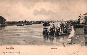 Indonesia Soerabaja Kalimas Surabaya Vintage Postcard 09.20