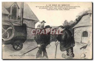 Old Postcard Laughter Morvan Agricultural Machinery
