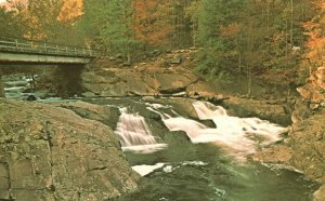 Vintage Postcard The Sinks Great Smoky Mountains National Park Little River Road