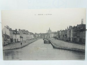 Douai La Scarpe France Vintage Postcard c1910