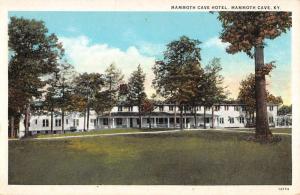 Mammoth Cave Kentucky Hotel Street View Antique Postcard K83083