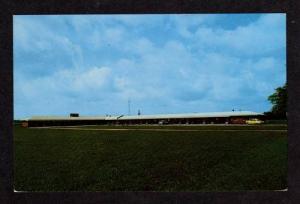 IN View of the Bailey Motel in HOWE INDIANA Postcard PC