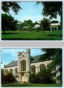 2 Postcards CHAMBERSBURG, Pennsylvania PA ~ WILSON COLLEGE Prentis & Laird Halls