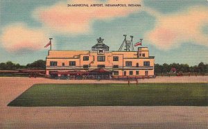 Postcard Municipal Airport Indianapolis Indiana