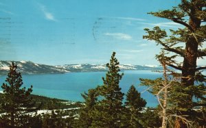 Postcard Spectacular Winter View On Lake Tahoe From Heavenly Valley Sierra News