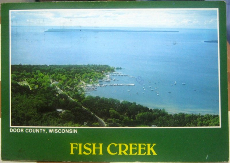 United States Door County Wisconsin Fish Creek - posted 1989