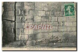 Old Postcard Chateau de Gisor Interior Dungeon Philippe Auguste Tour prisoner