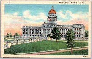 State Capitol Frankfort Kentucky KY Government Office Building Postcard