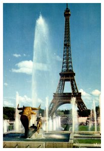 Postcard  France Paris Eiffel Tower - Iris Chantal