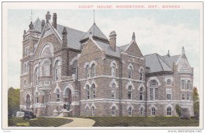 Court House, WOODSTOCK, Ontario, Canada, 1910-1920s