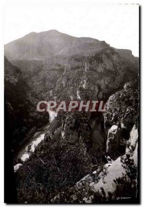 Modern Postcard Route Des Gorges Du Verdon Viewpoint on Gorges Fond Mescla