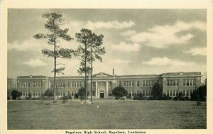 Bogalusa Louisiana High School Graycraft 1930s Postcard 21-6482