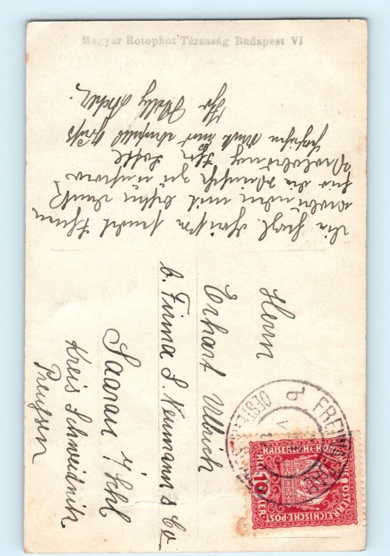 Crown Prince Otto Von Habsburg Austria-Hungary WWI Real Photo Postcard