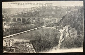 Mint Luxembourg Real Picture Postcard Three Arch View