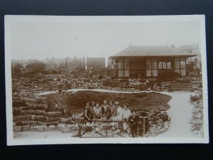 Lincolnshire SKEGNESS Corner of the Rock Gardens c1920's RP Postcard