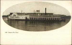 Steamer Ship Steamship St. Paul c1910 Unused Postcard EXC COND