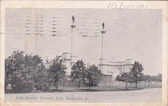 Smith Memorial Fairmount Park Philadelphia Pennsylvana 1907