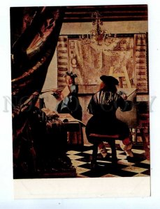 538306 USSR 1967 Jan Vermeer of Delft painter workshop Soviet artist